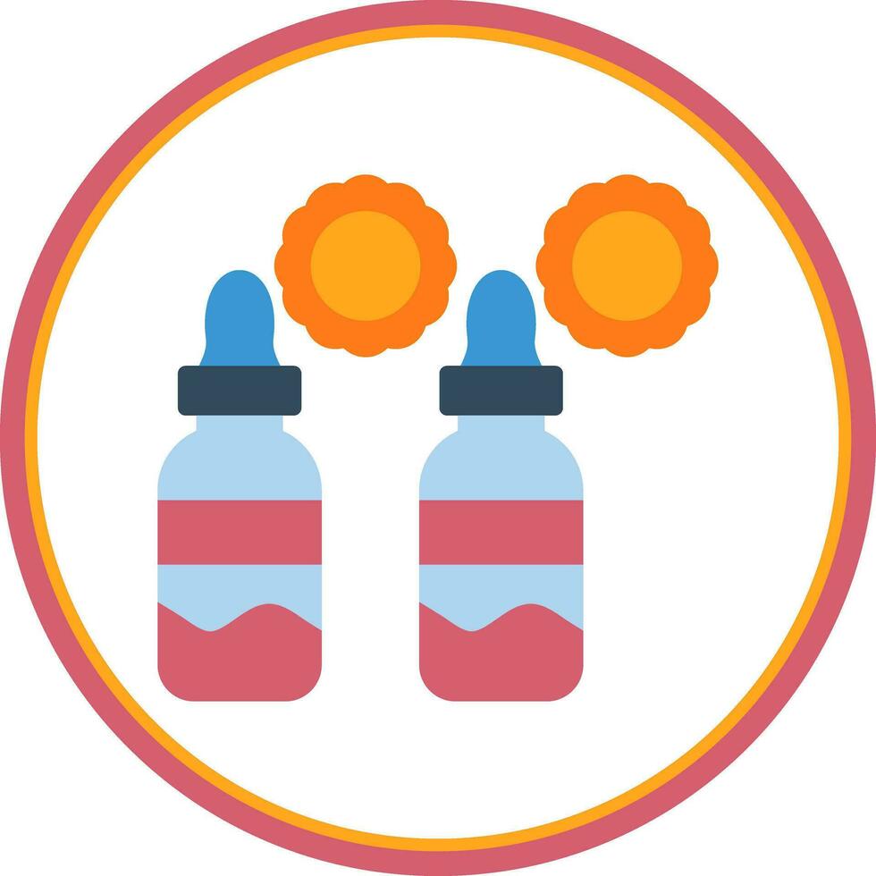 Essential Oils Vector Icon Design