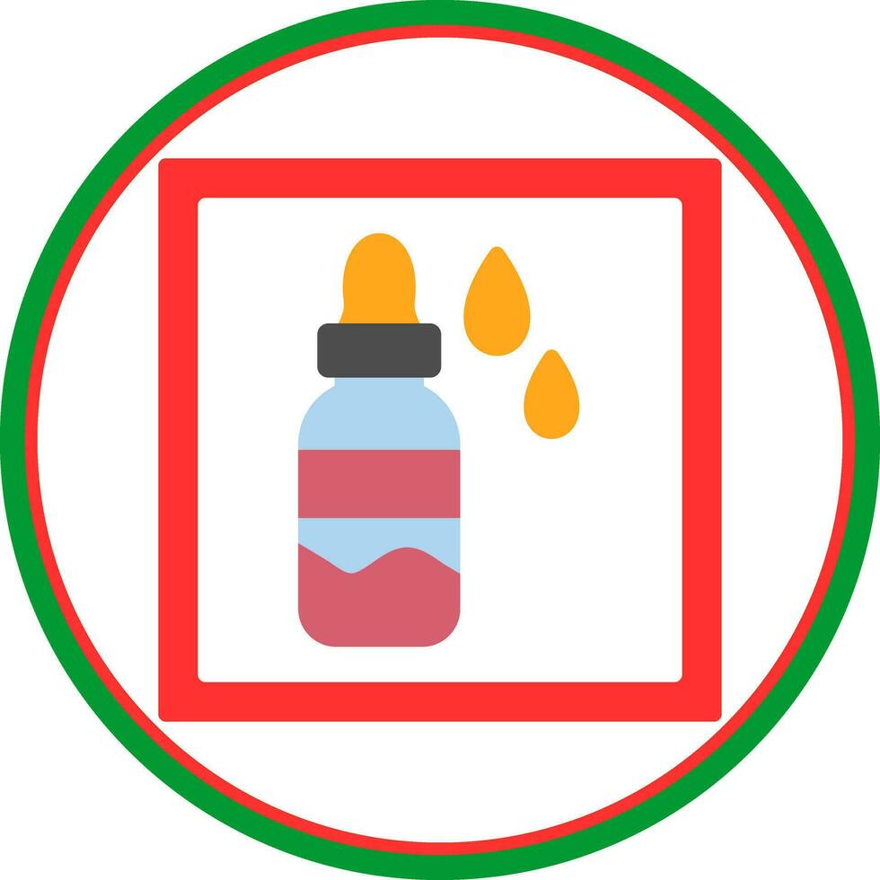 Cuticle Oil Vector Icon Design