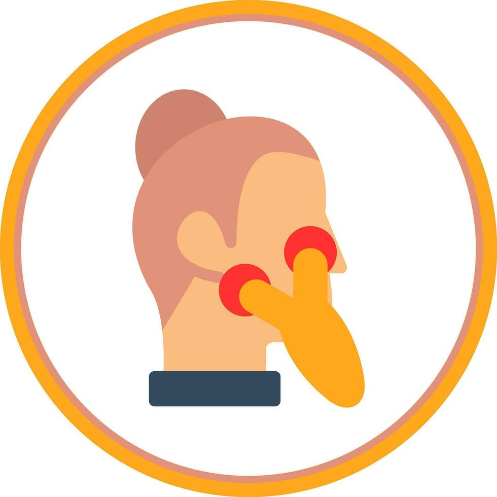 Face Roller Vector Icon Design