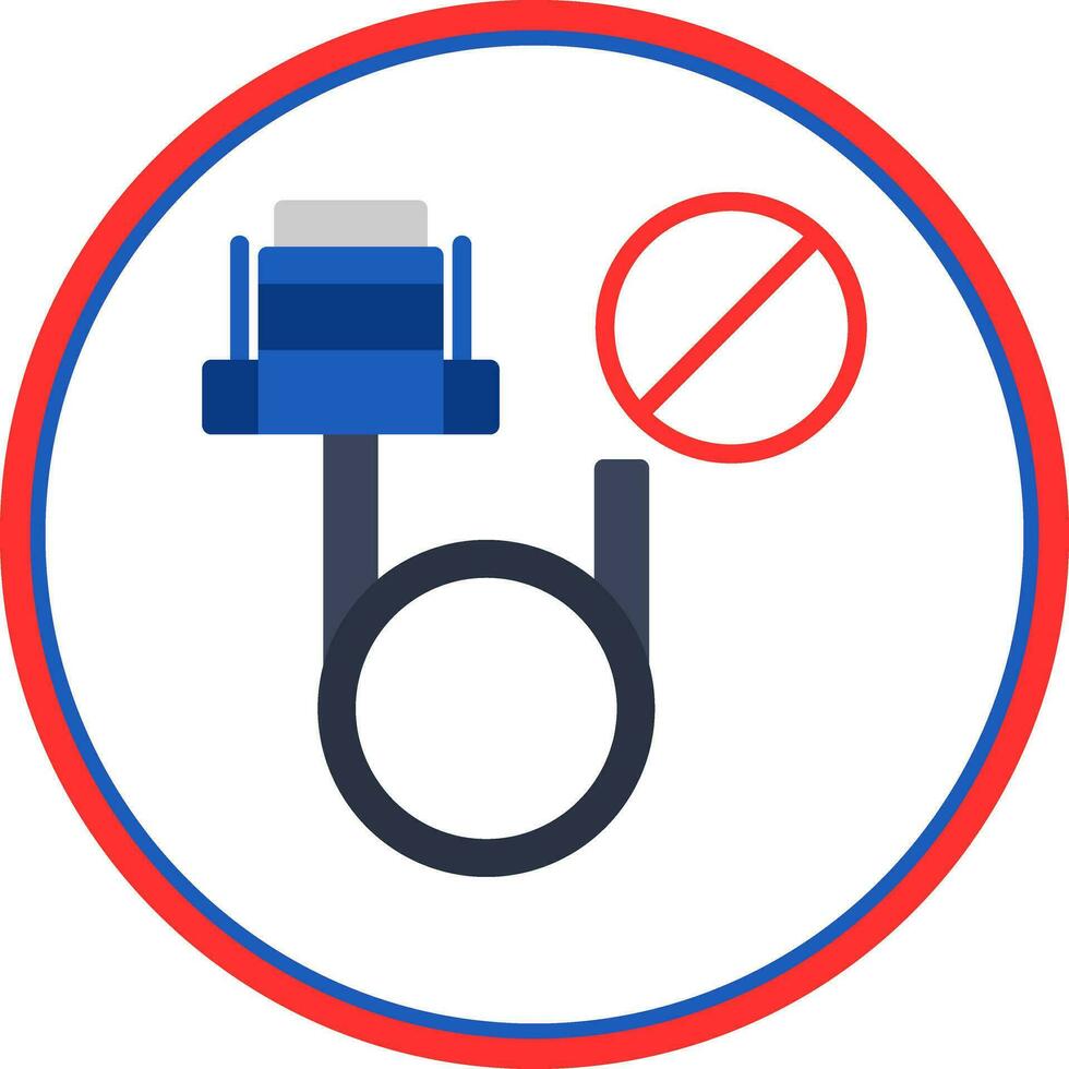 Banned Vector Icon Design