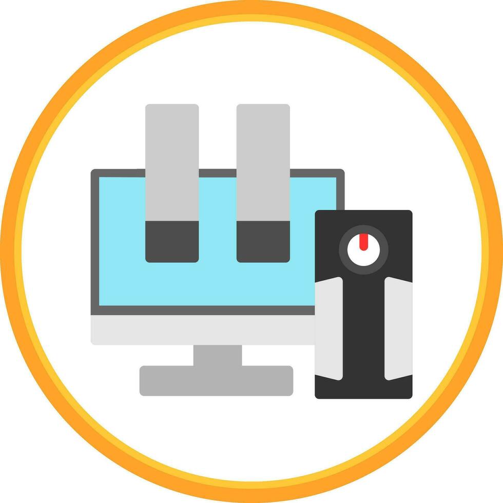 Desktop Vector Icon Design