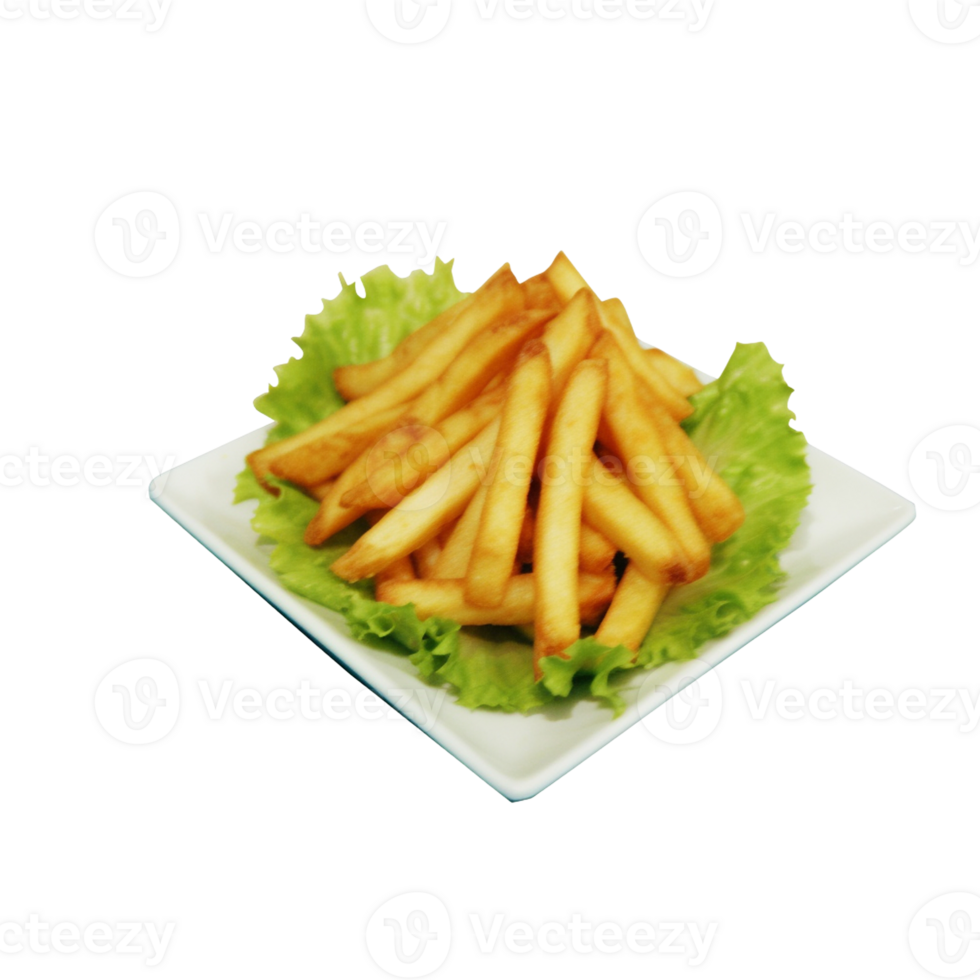 French fries no background png