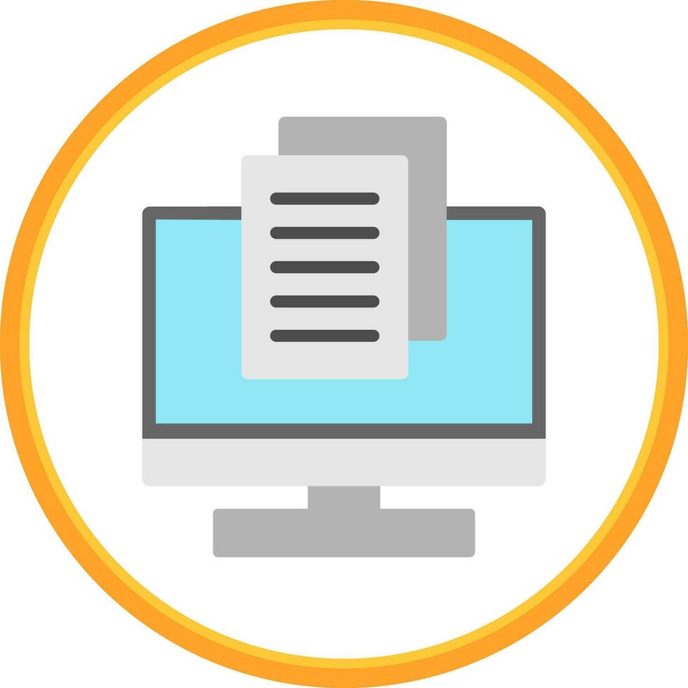 Desktop Vector Icon Design