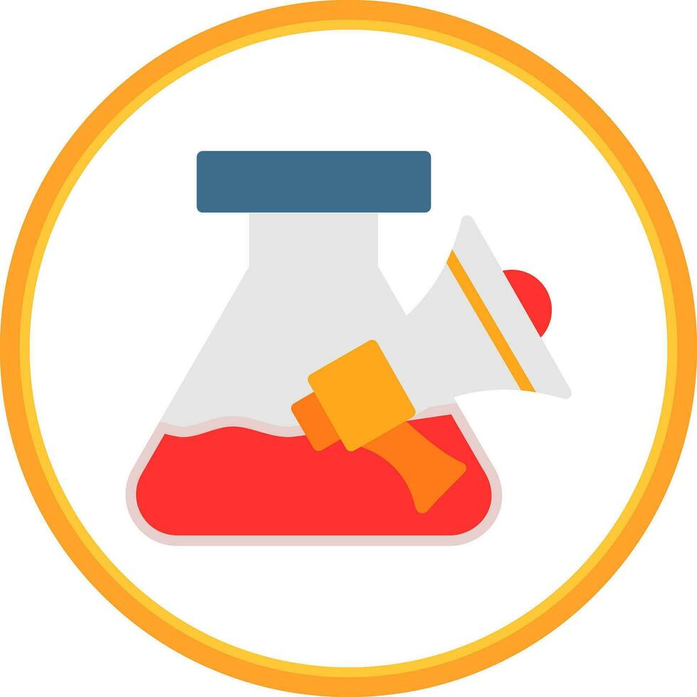 Test Tube Vector Icon Design