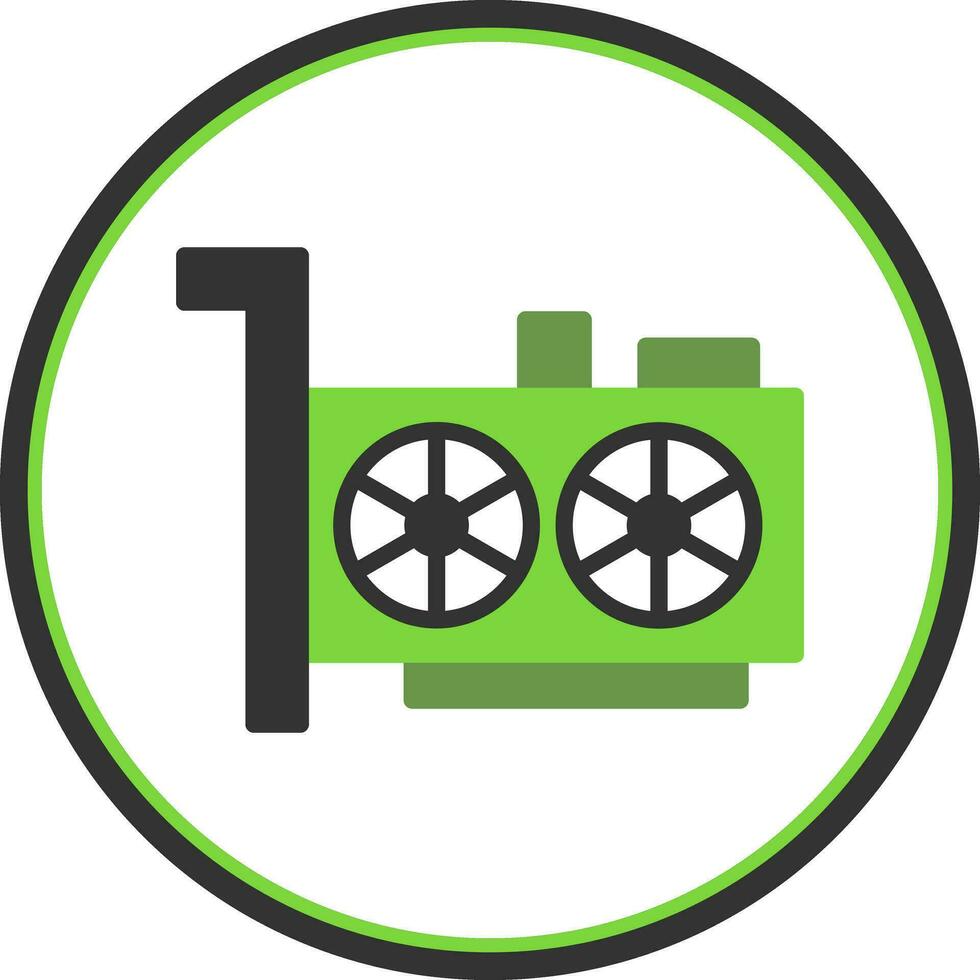 Vga card Vector Icon Design