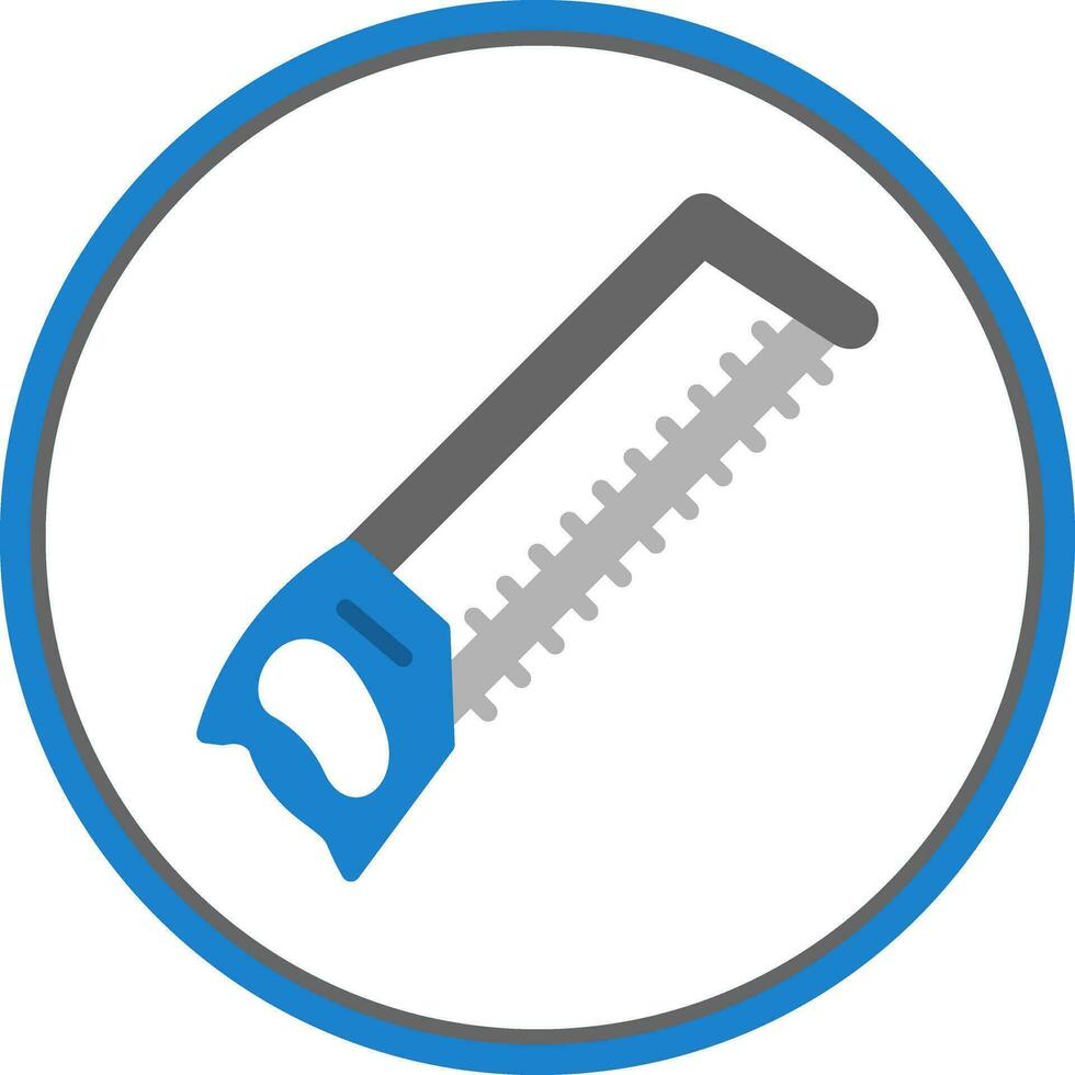 Bow saw Vector Icon Design