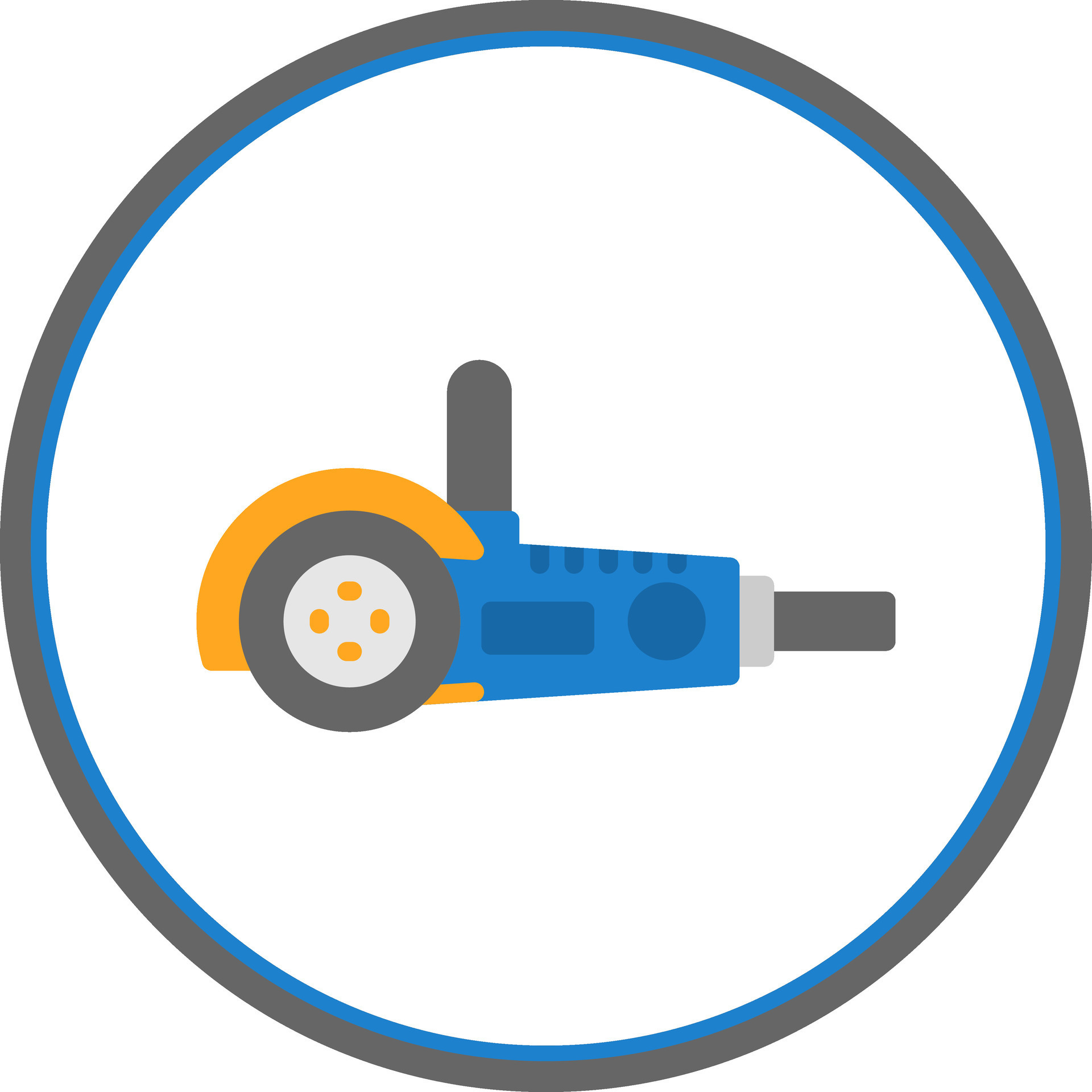Angle grinder Vector Icon Design 30809835 Vector Art at Vecteezy