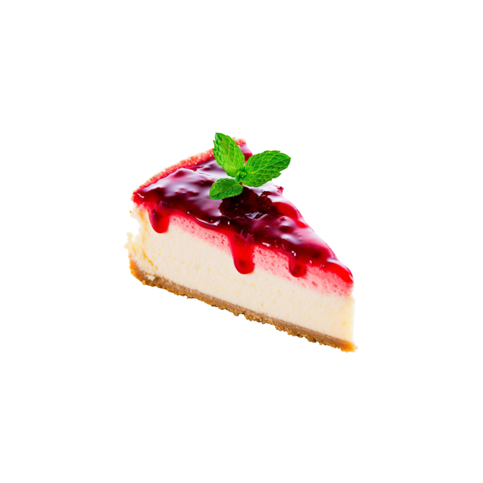 Käsekuchen Erdbeere Süss png