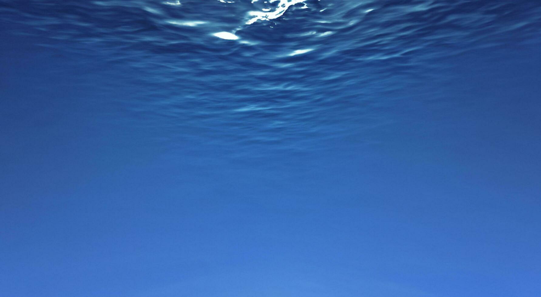 Blue water surface background photo