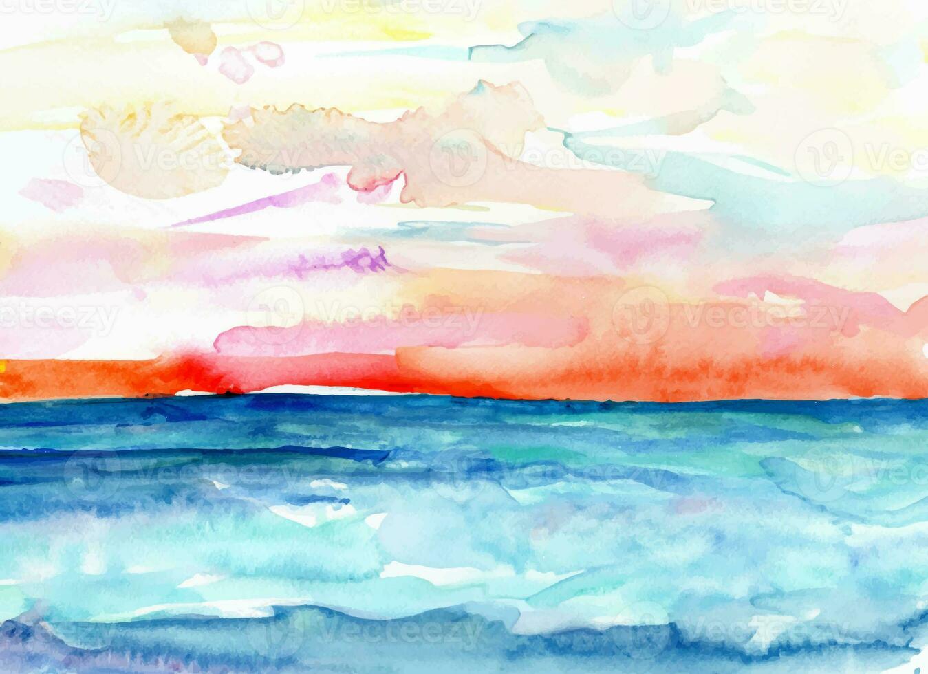 Watercolor texture background photo