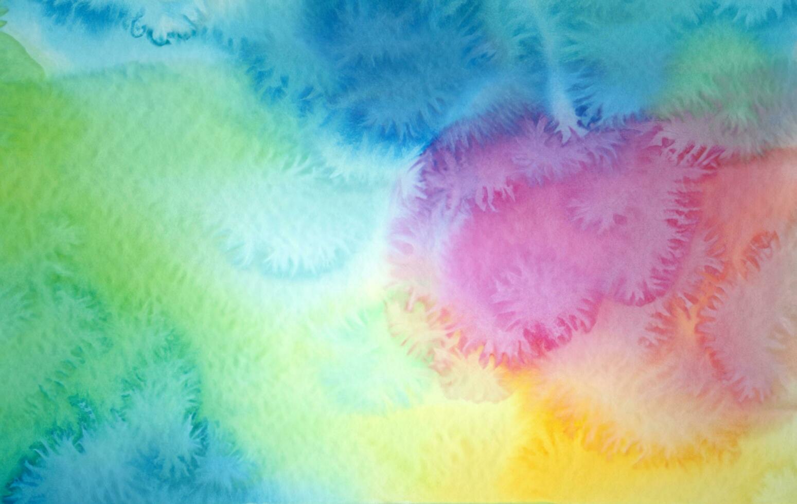Abstract colorful watercolor for background photo
