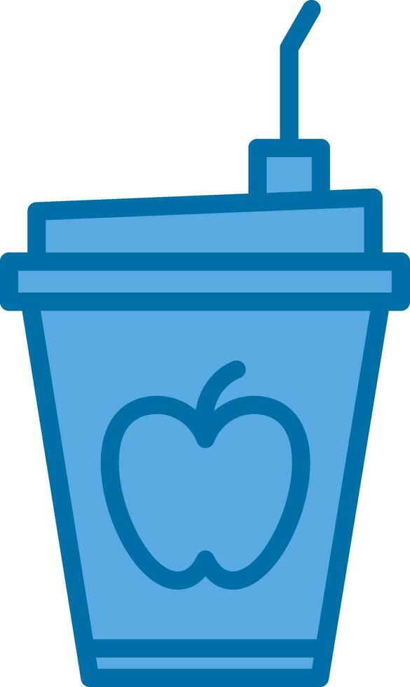 Fruit Smoothie Vector Icon Design