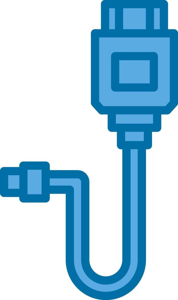 Hdmi cable Vector Icon Design