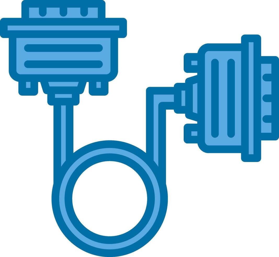 Vga cable Vector Icon Design