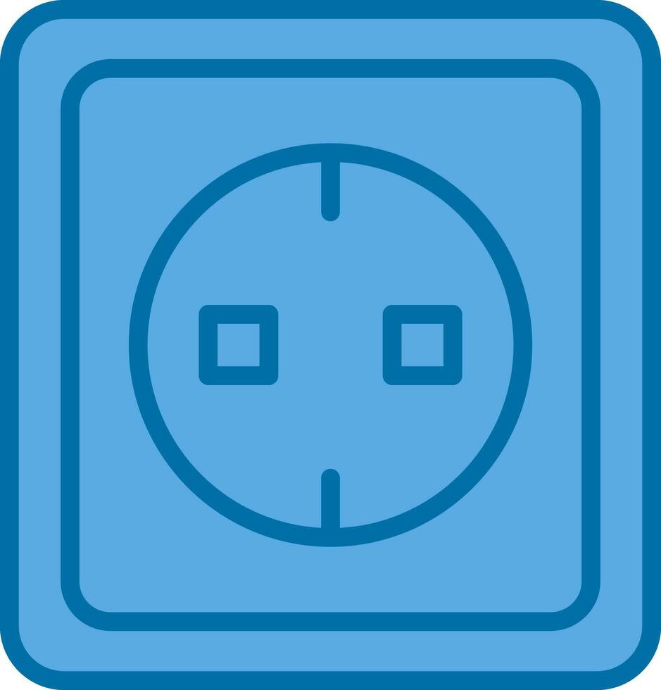 Electric socket Vector Icon Design