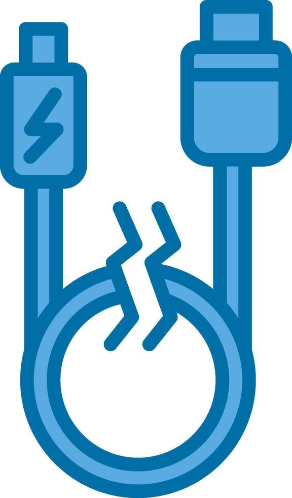 Usb cable Vector Icon Design