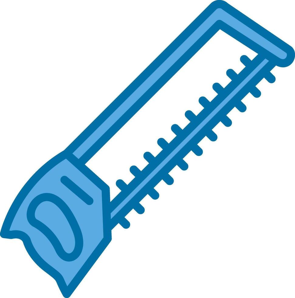 Bow saw Vector Icon Design