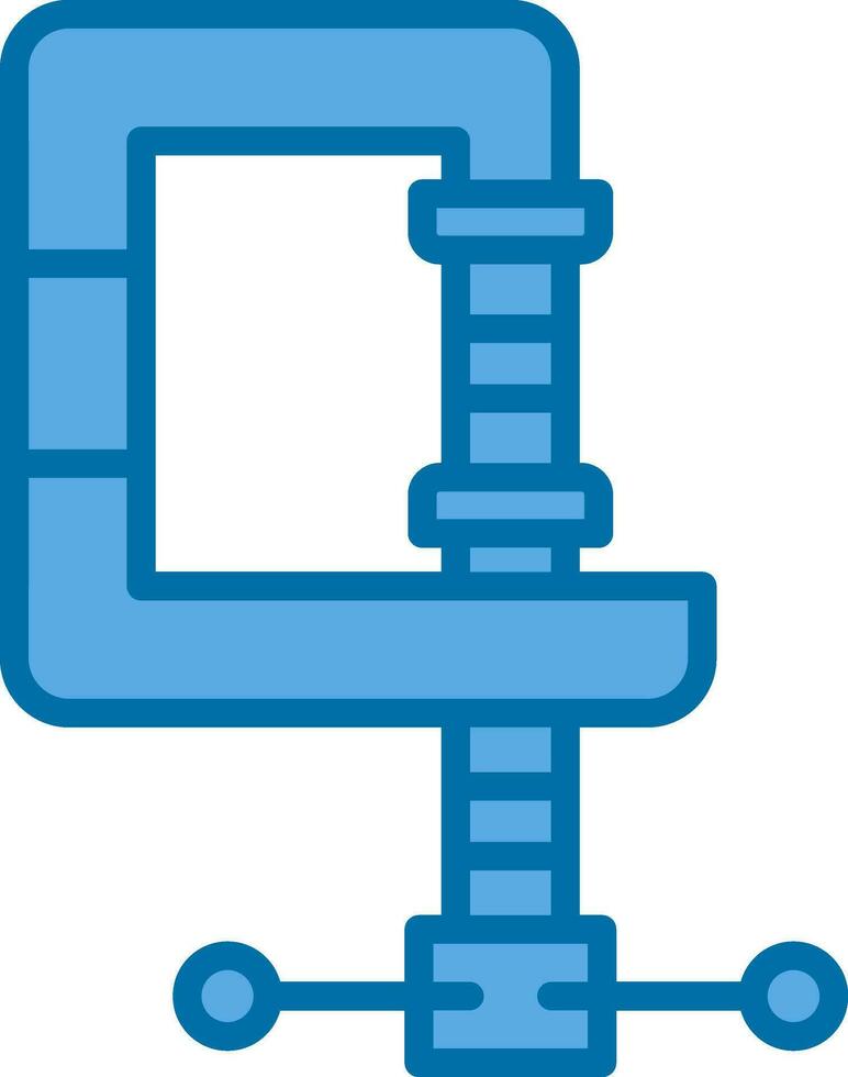 Clamp Vector Icon Design