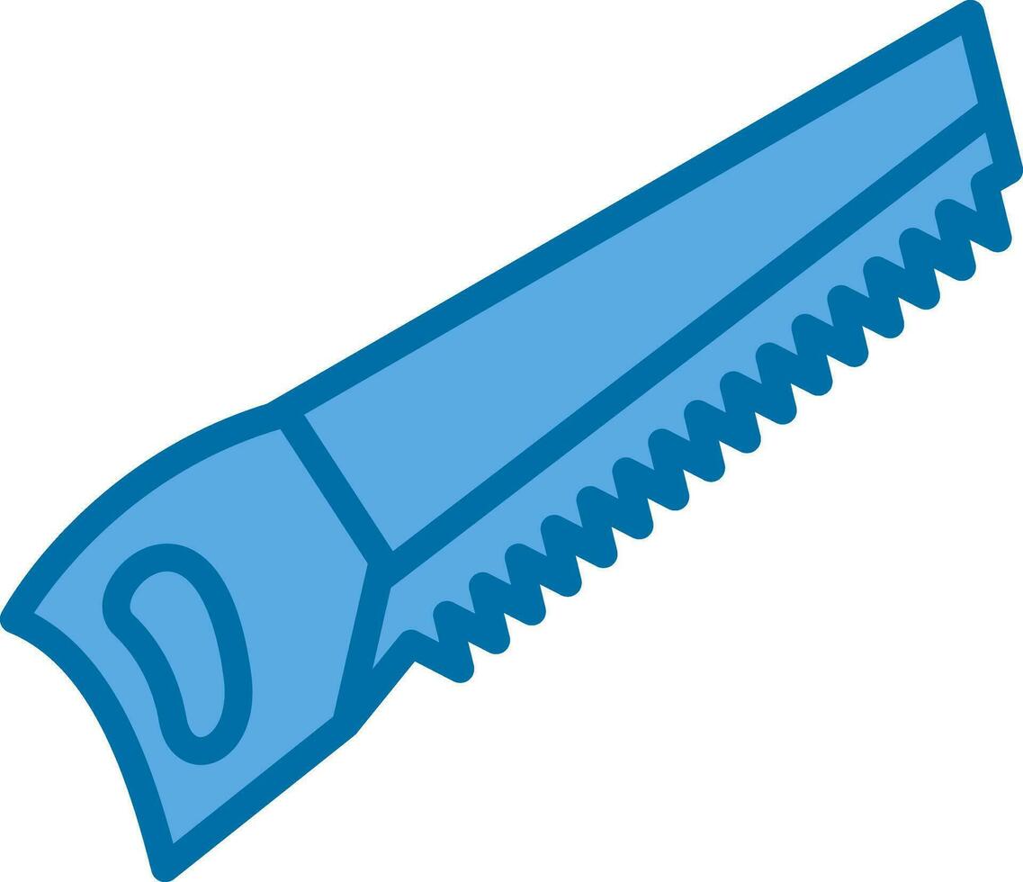 Hand saw Vector Icon Design