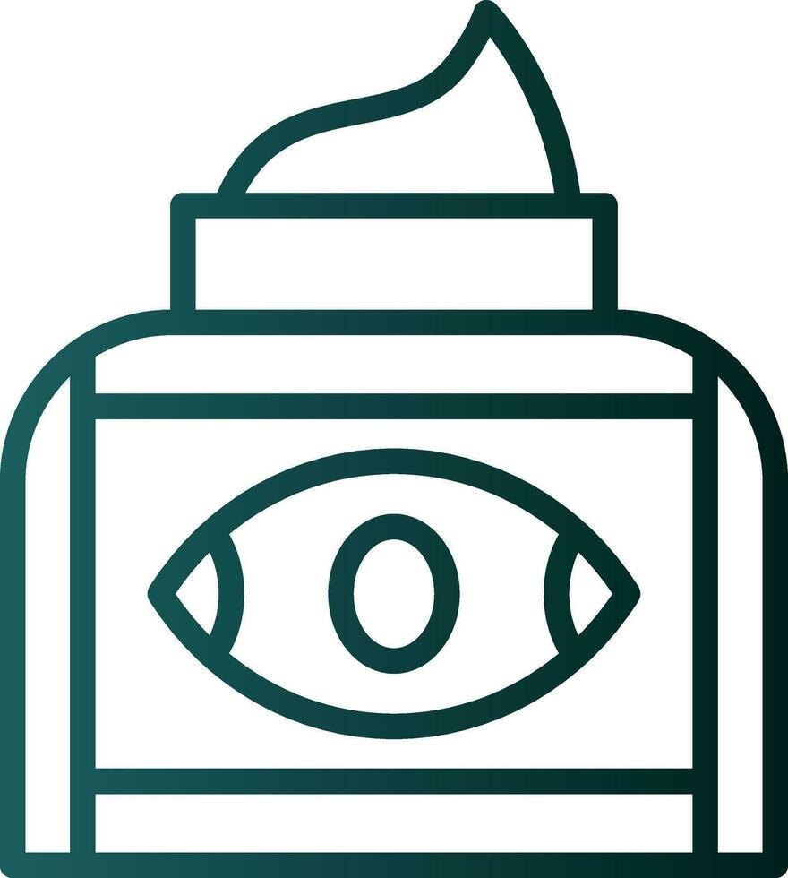 Eye Cream Vector Icon Design
