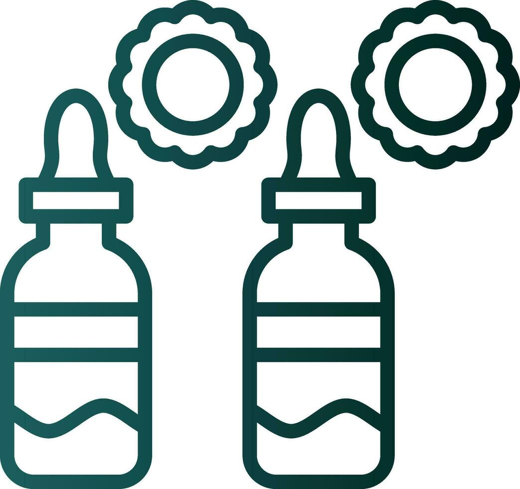 Essential Oils Vector Icon Design