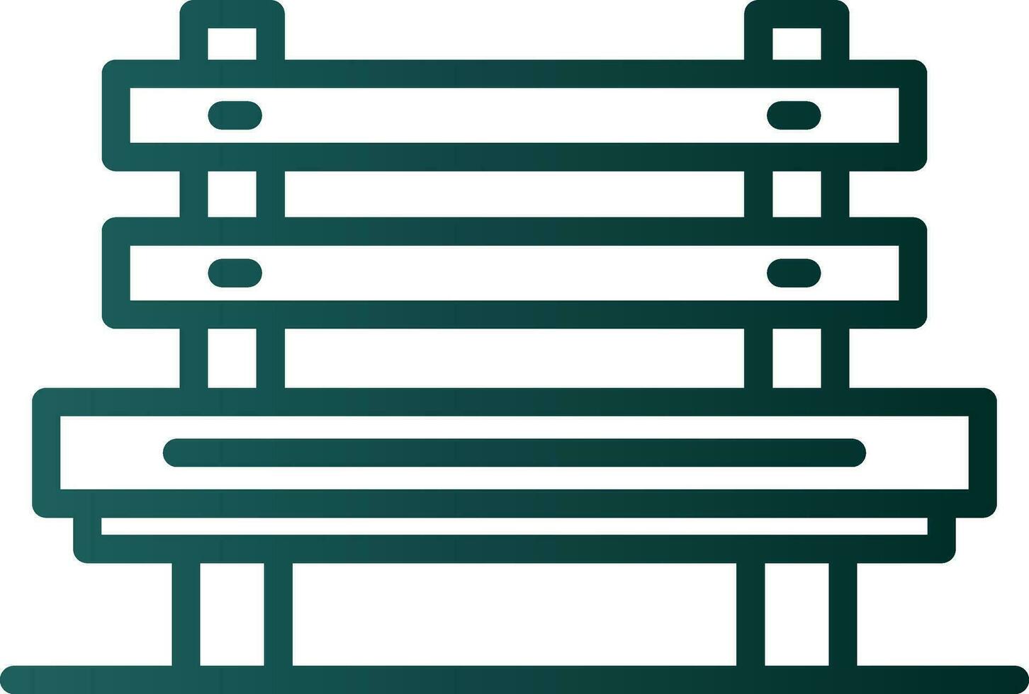 Bench Vector Icon Design