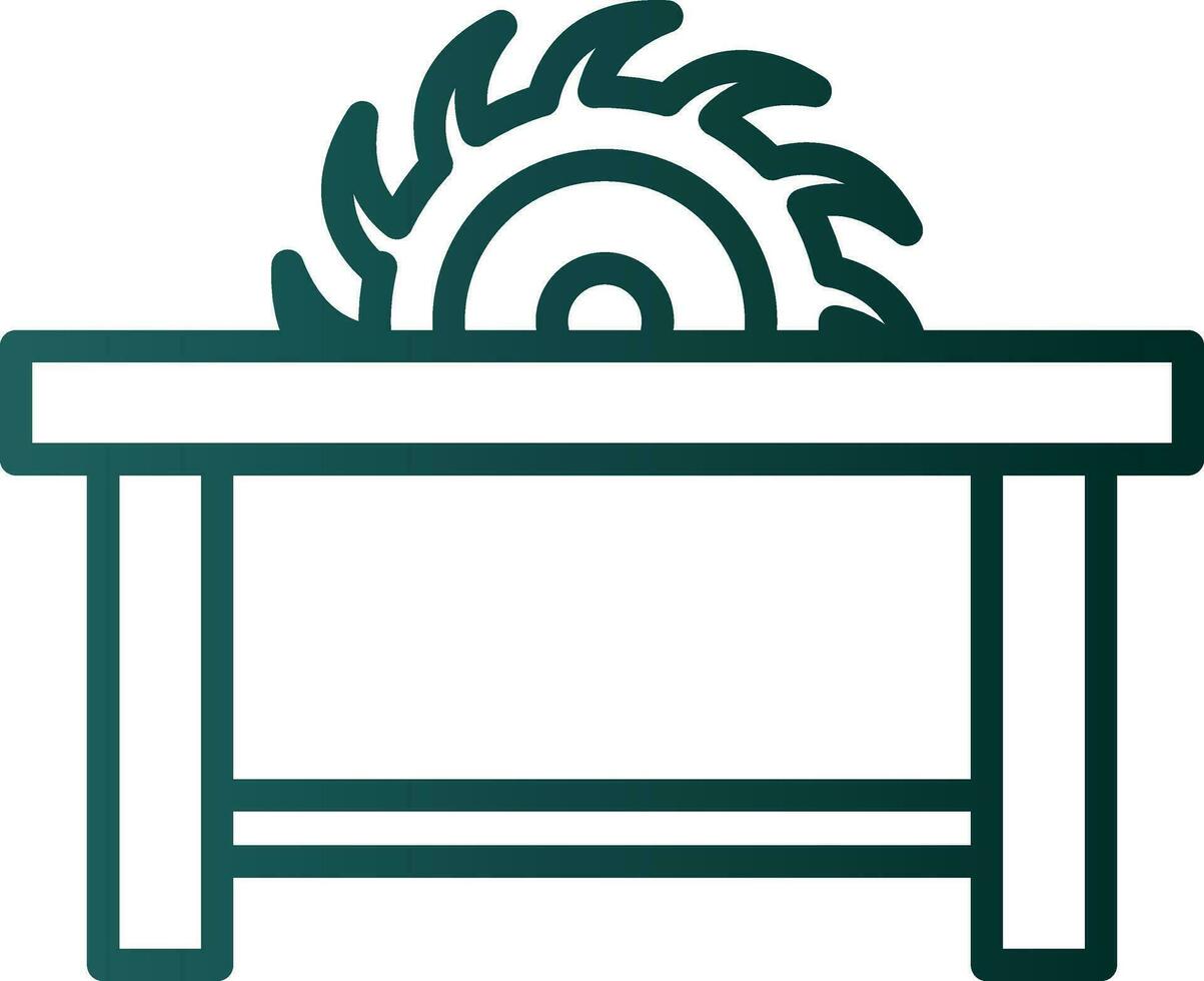 Sawmill Vector Icon Design