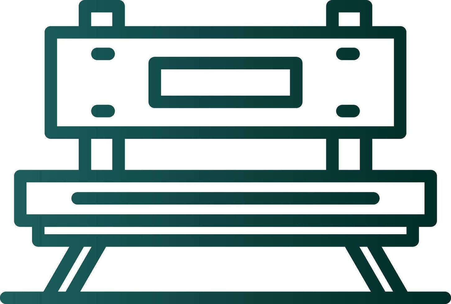 Bench Vector Icon Design