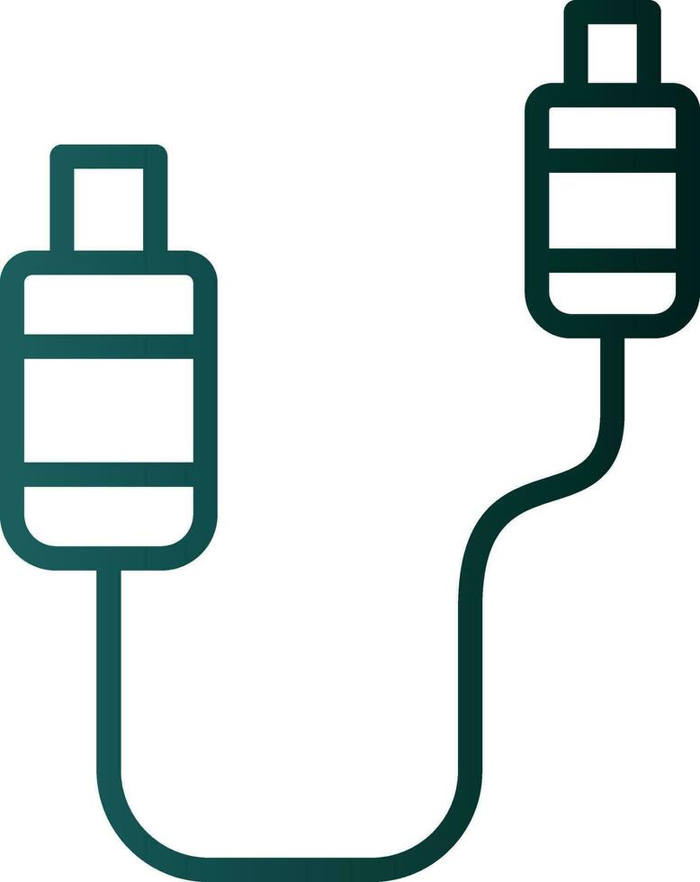 Jack connector Vector Icon Design