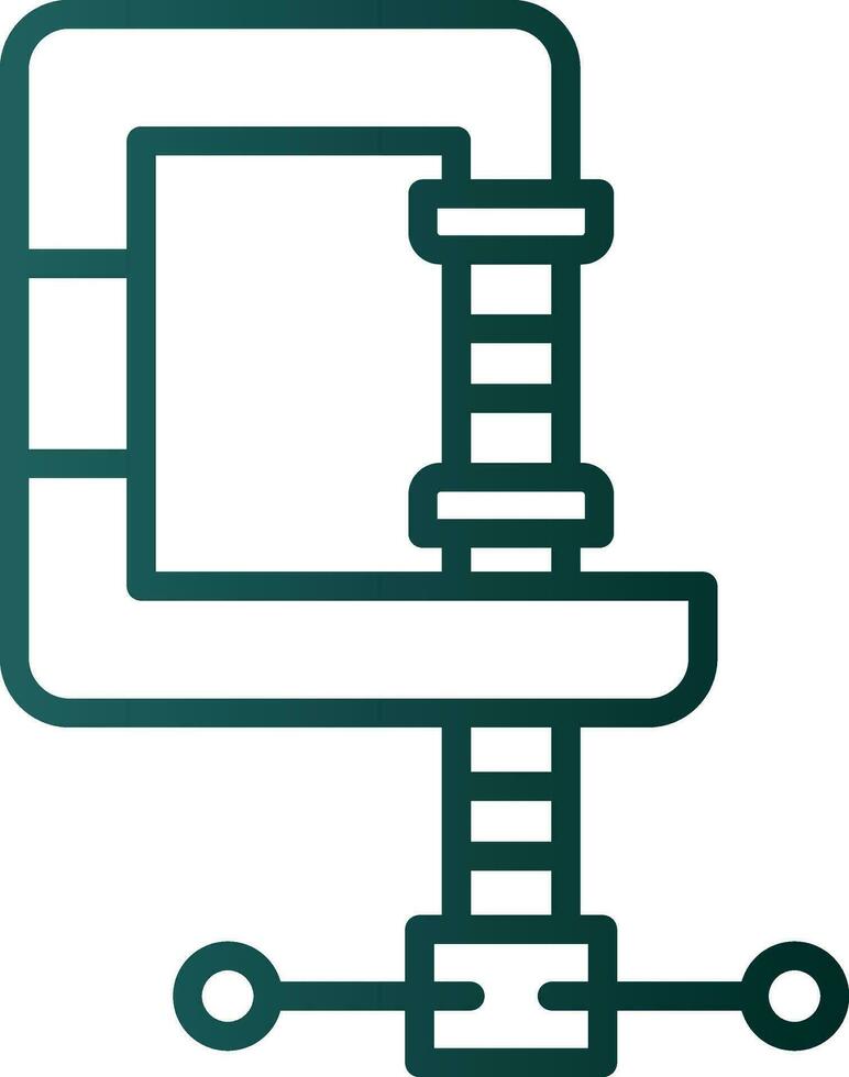 Clamp Vector Icon Design