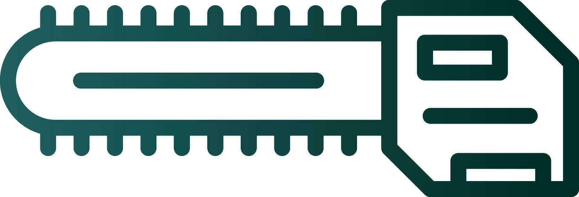 Chainsaw Vector Icon Design