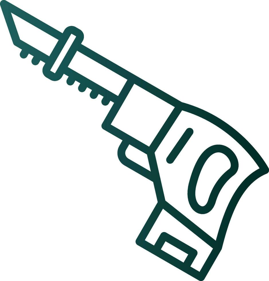 Sabre saw Vector Icon Design