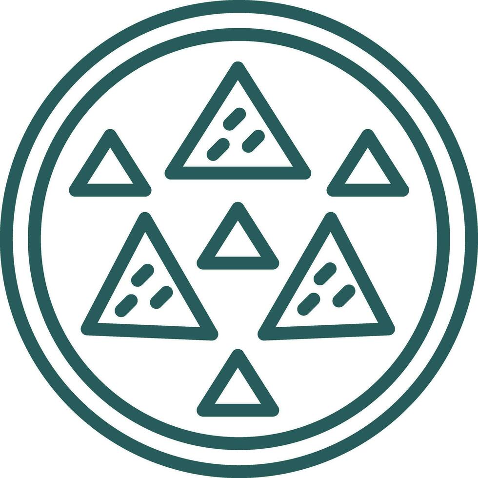 Nachos Vector Icon Design
