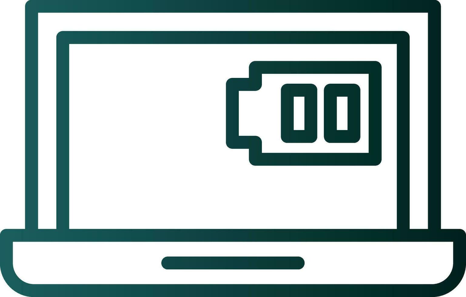 Laptop Vector Icon Design