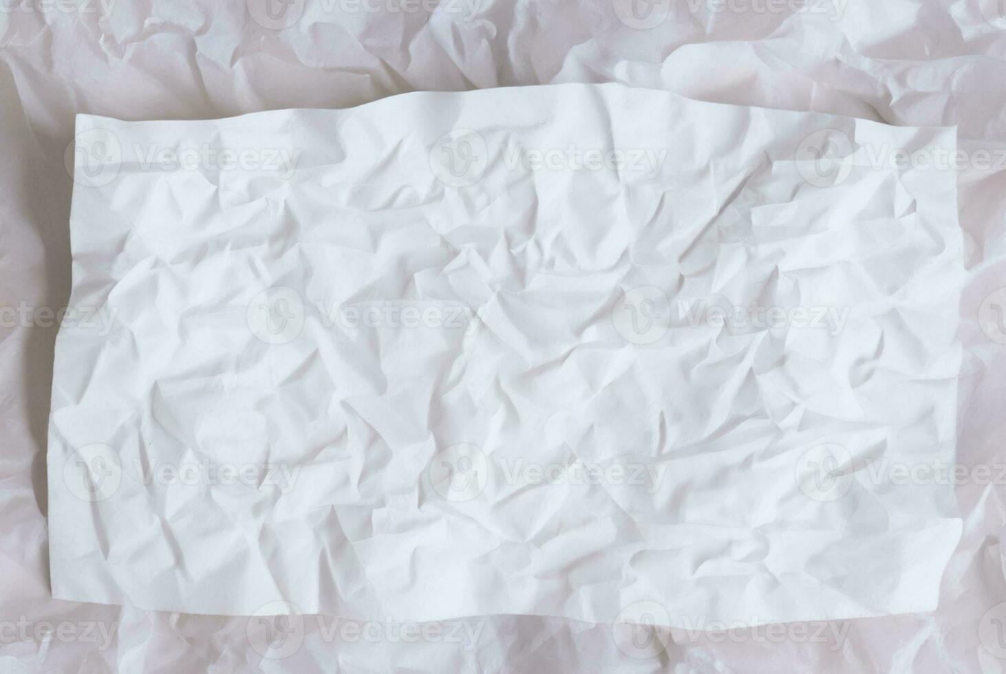 photo white crumpled paper texture background design space white tone