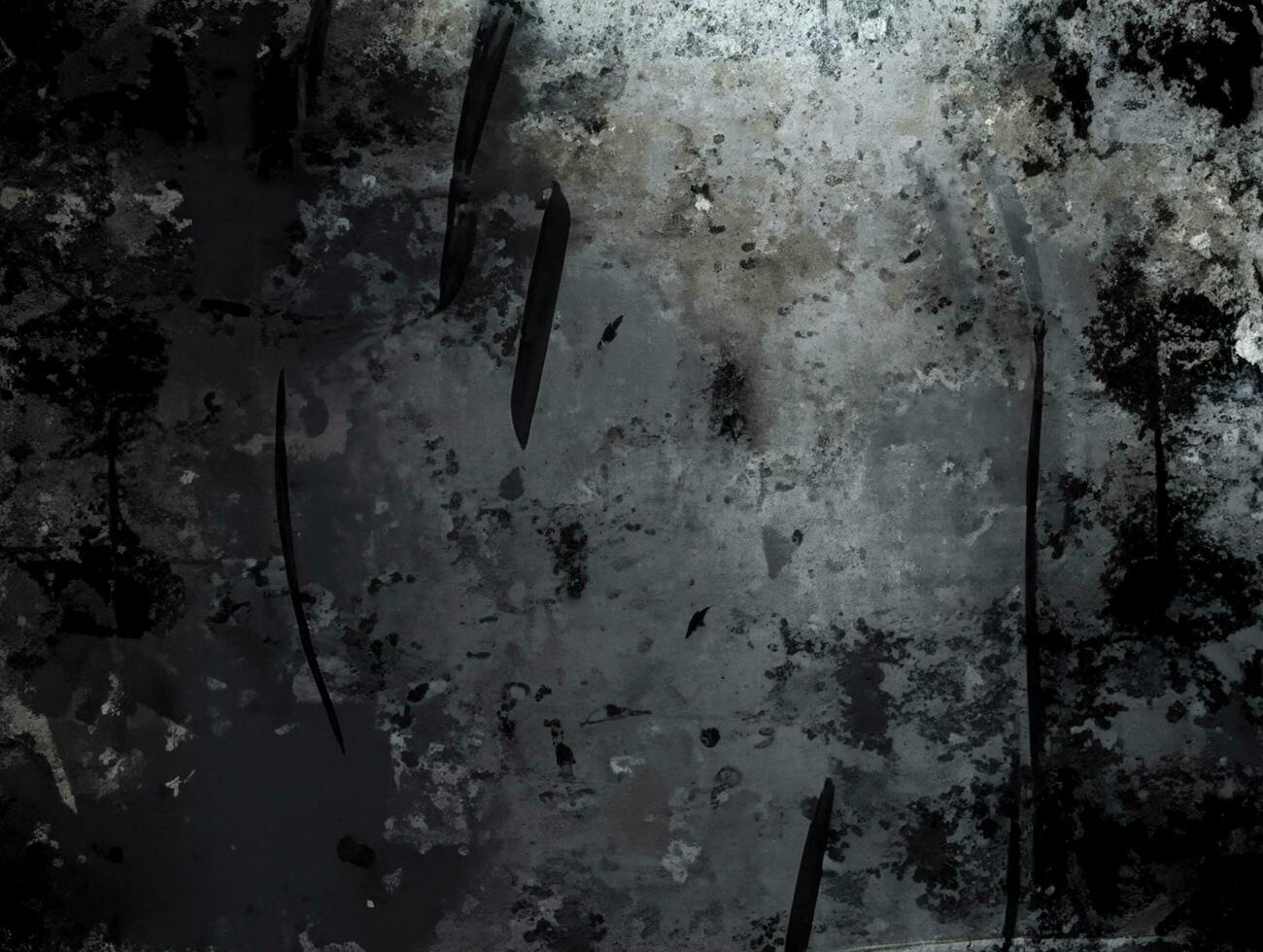 Metal grunge texture background, stained and scratched photo