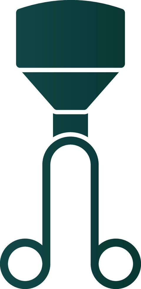 Eyelash Curler Vector Icon Design