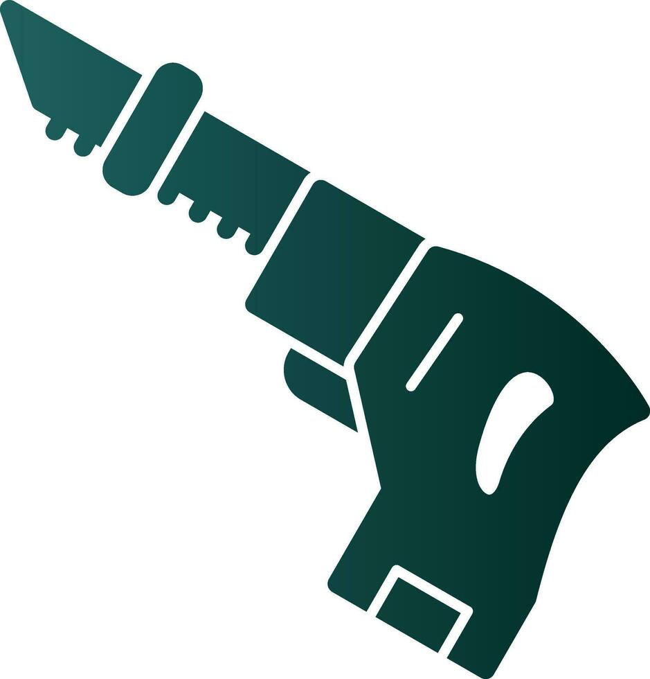 Sabre saw Vector Icon Design