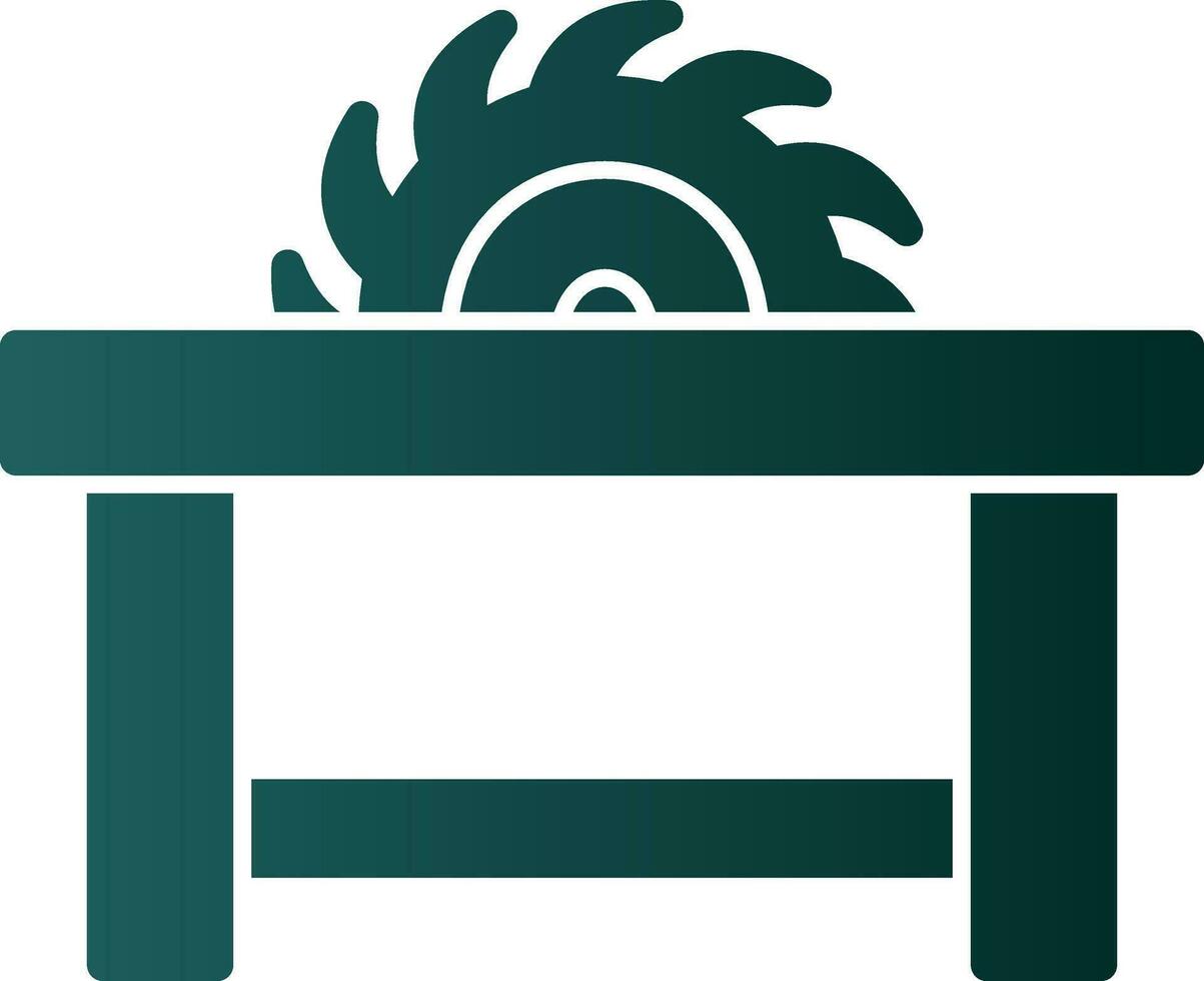 Sawmill Vector Icon Design