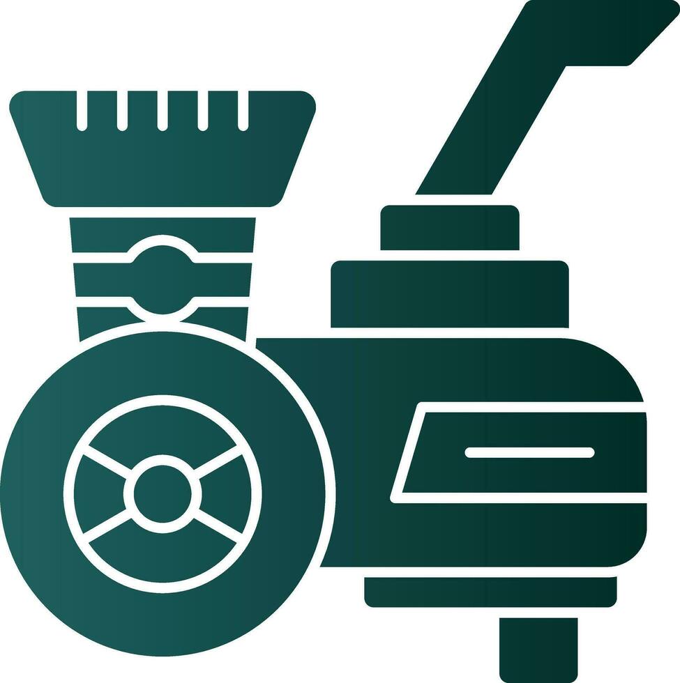 Wood chipper Vector Icon Design