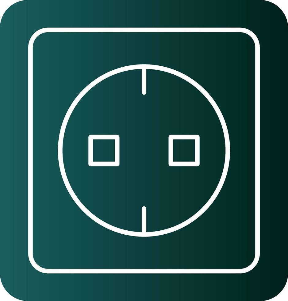 Electric socket Vector Icon Design