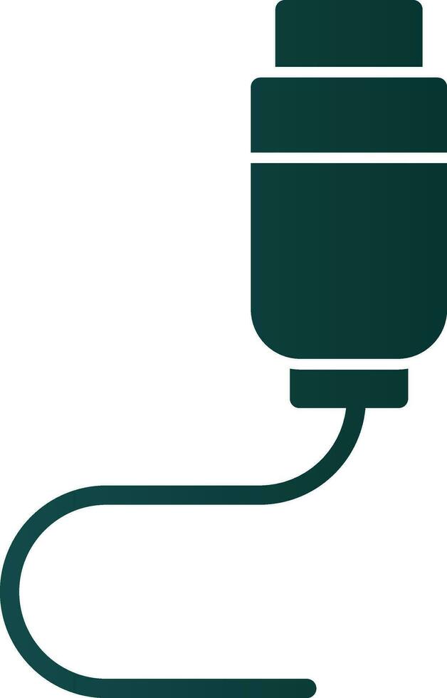 Usb connector Vector Icon Design