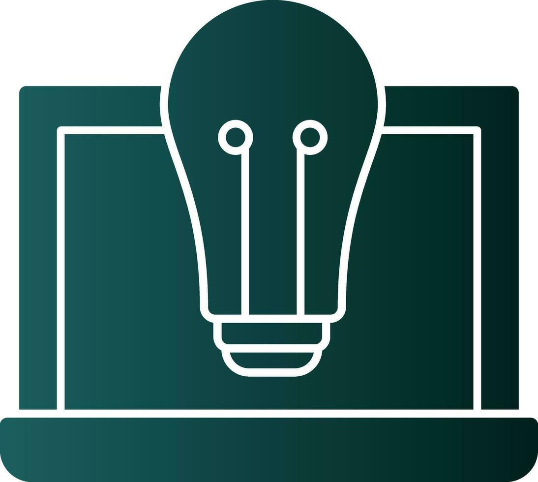 Lightbulb Vector Icon Design