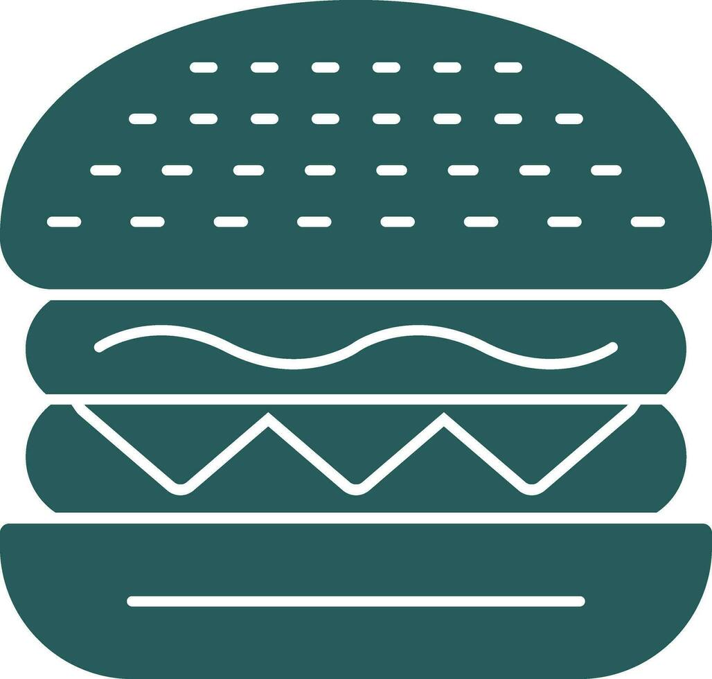 clásico hamburguesa vector icono diseño