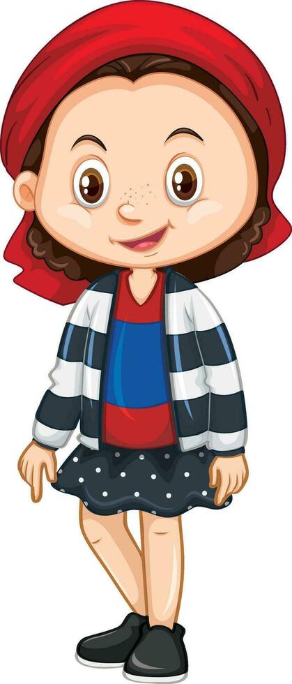 contento niños ocupaciones personaje diseño vector