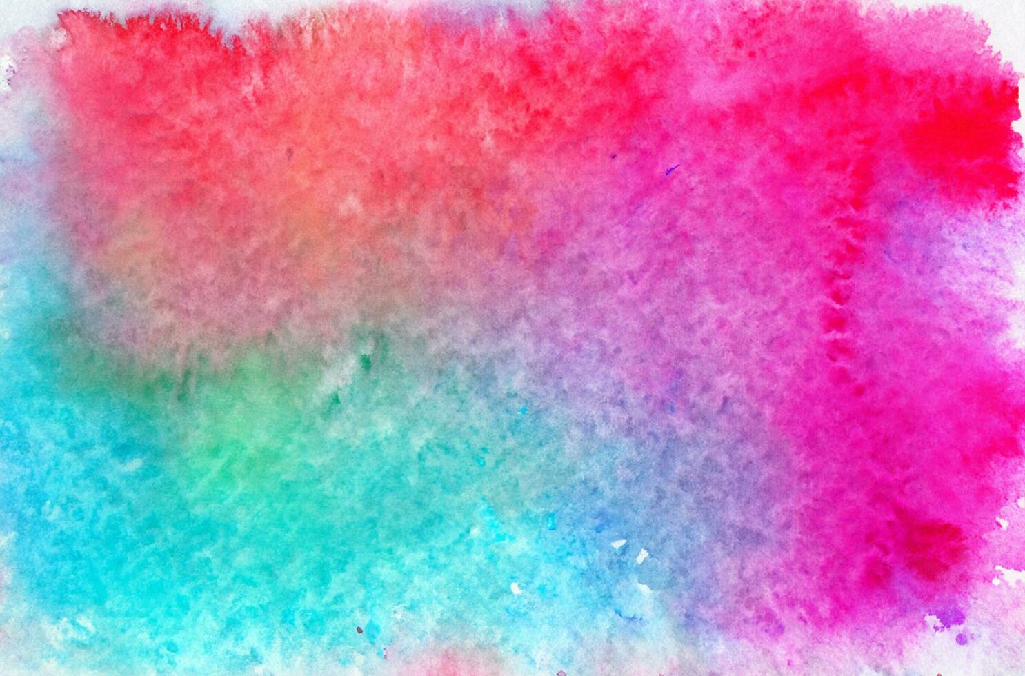 Abstract colorful watercolor for background photo