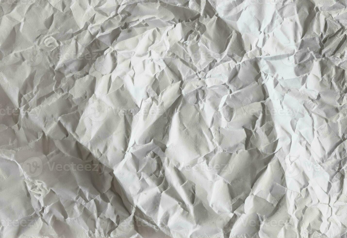 photo white crumpled paper texture background design space white tone