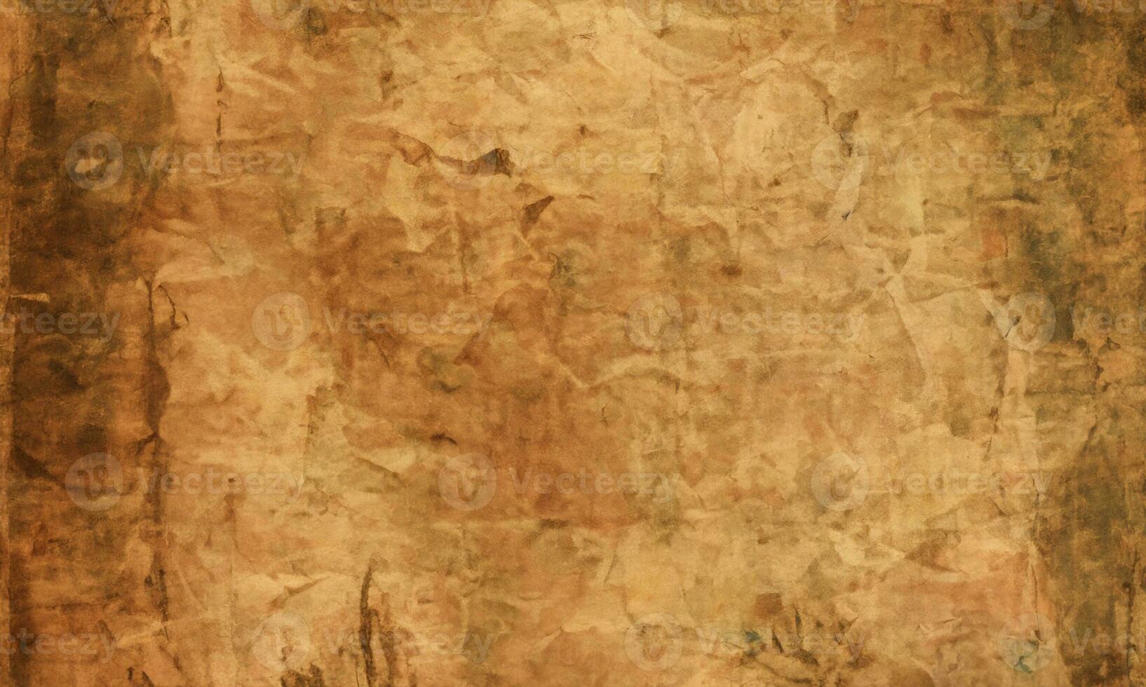 Photo view of crinkled paper texture background