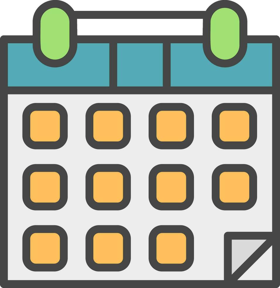 Calendar Vector Icon Design