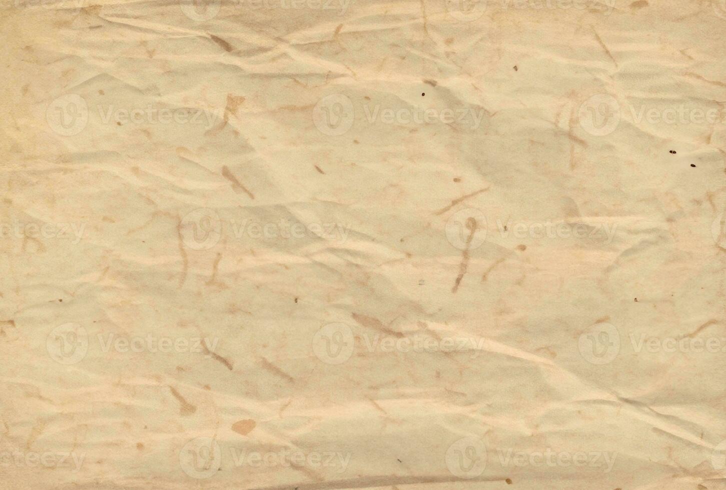 Photo view of crinkled paper texture background